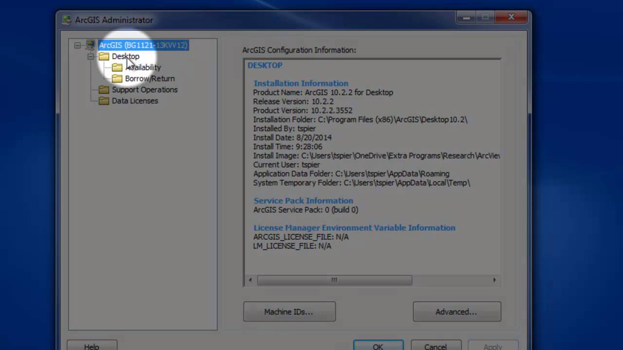 download license manager arcgis desktop10.2
