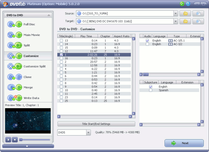 DVDFab 12.1.1.0 for windows download